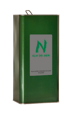 Olio extra vergine di oliva latta 5000 ml